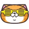 🥳 Эмодзи «Lan Lan Cat» для Telegram