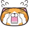 😭 Эмодзи «Lan Lan Cat» для Telegram