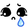 😢 Эмодзи «Large Emoticons» для Telegram