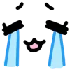 😭 Эмодзи «Large Emoticons» для Telegram