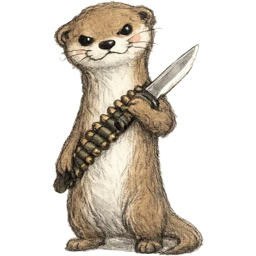 🤨 Стикер «Laska» для Telegram
