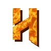 🔤 Эмодзи «Lava Font» для Telegram