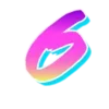 6️⃣ Эмодзи «Lazer emoji retro style» для Telegram