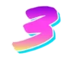3️⃣ Эмодзи «Lazer emoji retro style» для Telegram