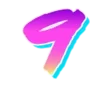 9️⃣ Эмодзи «Lazer emoji retro style» для Telegram
