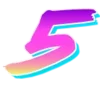5️⃣ Эмодзи «Lazer emoji retro style» для Telegram