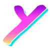 🔡 Эмодзи «Lazer emoji retro style» для Telegram