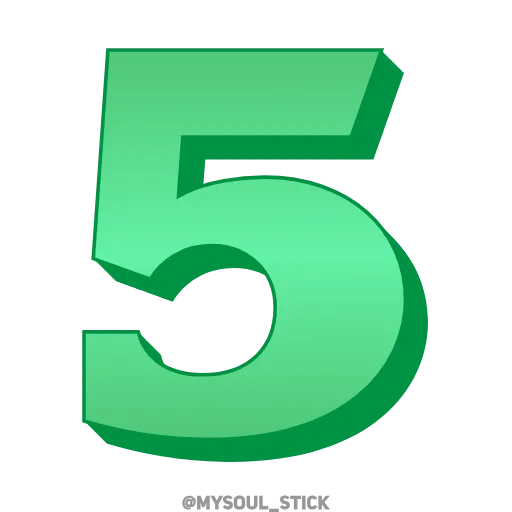 5️⃣ Эмодзи «Ⳑⲁⲍυʀⲓⲧ 3𝗗» для Telegram