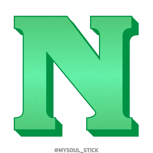 💚 Эмодзи «Ⳑⲁⲍυʀⲓⲧ 3𝗗» для Telegram