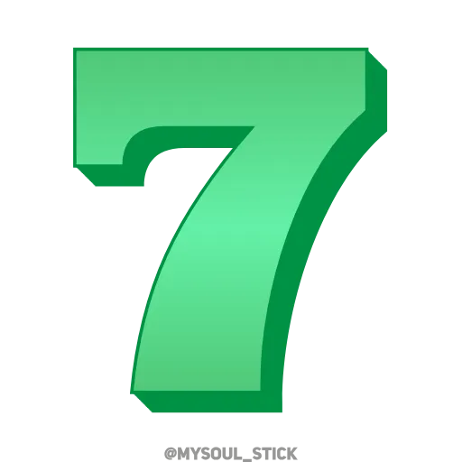 7️⃣ Эмодзи «Ⳑⲁⲍυʀⲓⲧ 3𝗗» для Telegram