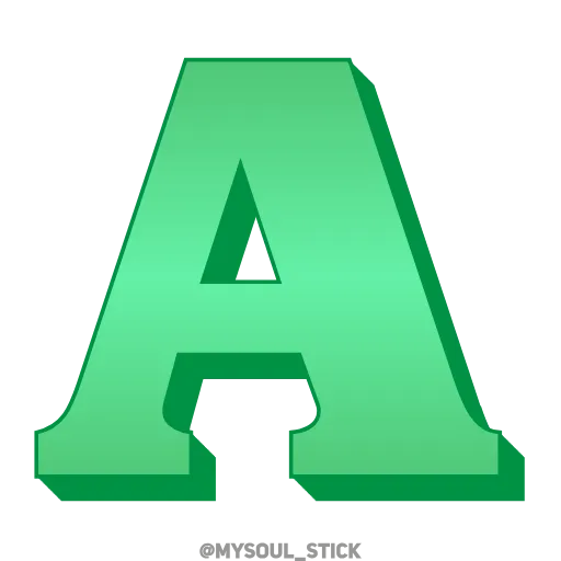 💚 Эмодзи «Ⳑⲁⲍυʀⲓⲧ 3𝗗» для Telegram