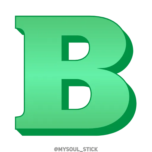 💚 Эмодзи «Ⳑⲁⲍυʀⲓⲧ 3𝗗» для Telegram