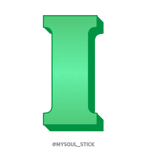 💚 Эмодзи «Ⳑⲁⲍυʀⲓⲧ 3𝗗» для Telegram