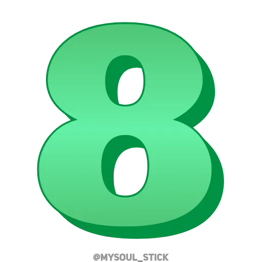 8️⃣ Эмодзи «Ⳑⲁⲍυʀⲓⲧ 3𝗗» для Telegram