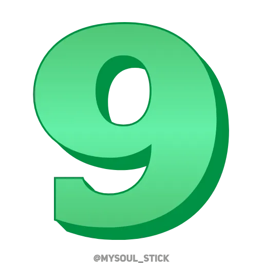 9️⃣ Эмодзи «Ⳑⲁⲍυʀⲓⲧ 3𝗗» для Telegram