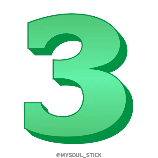 3️⃣ Эмодзи «Ⳑⲁⲍυʀⲓⲧ 3𝗗» для Telegram