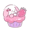 🧁 Эмодзи «Lazy Bunny» для Telegram