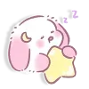 ⭐️ Эмодзи «Lazy Bunny» для Telegram