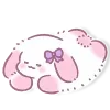 🩷 Эмодзи «Lazy Bunny» для Telegram