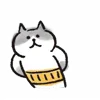 🐱 Эмодзи «Lazy Nyansuke» для Telegram