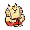 🐱 Эмодзи «Lazy Nyansuke» для Telegram