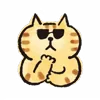 🐱 Эмодзи «Lazy Nyansuke» для Telegram