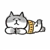 🐱 Эмодзи «Lazy Nyansuke» для Telegram