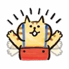 🐱 Эмодзи «Lazy Nyansuke» для Telegram
