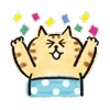 🐱 Эмодзи «Lazy Nyansuke» для Telegram