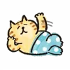 🐱 Эмодзи «Lazy Nyansuke» для Telegram