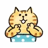🐱 Эмодзи «Lazy Nyansuke» для Telegram
