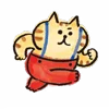 🐱 Эмодзи «Lazy Nyansuke» для Telegram