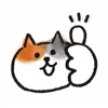 🐱 Эмодзи «Lazy Nyansuke» для Telegram