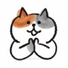 🐱 Эмодзи «Lazy Nyansuke» для Telegram