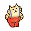 🐱 Эмодзи «Lazy Nyansuke» для Telegram