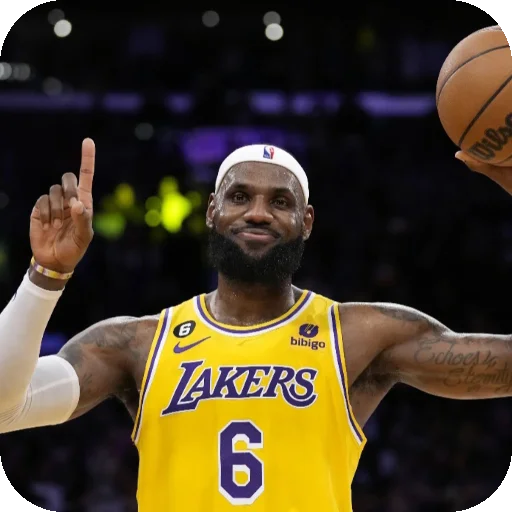 ☝ Стикер «LeBron James» для Telegram