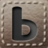 ♾ Эмодзи «Коричневые буквы в виде кожаной заплатки» для Telegram