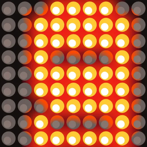 9️⃣ Эмодзи «Led Screen Emoji» для Telegram