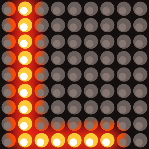 🔠 Эмодзи «Led Screen Emoji» для Telegram