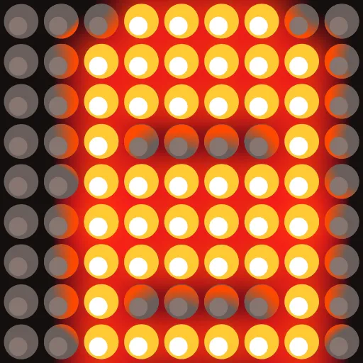 8️⃣ Эмодзи «Led Screen Emoji» для Telegram