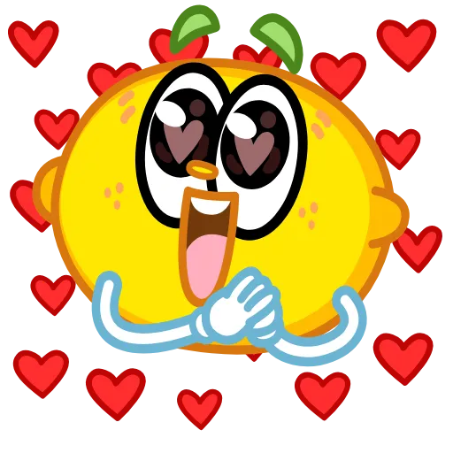 😍 Эмодзи «Лимончелло» для Telegram