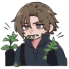 🤩 Эмодзи «Leon S. Kennedy Requiem chibi» для Telegram
