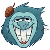 😬 Эмодзи «Леший» для Telegram