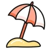⛱️ Эмодзи «Summer Bali» для Telegram