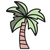 🌴 Эмодзи «Summer Bali» для Telegram