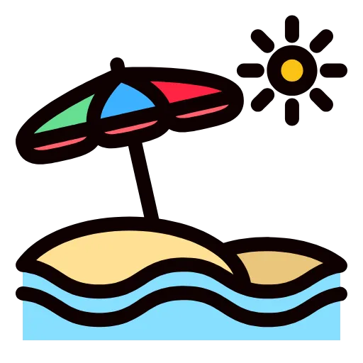 ☂️ Эмодзи «Лето» для Telegram