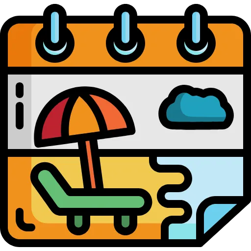 📅 Эмодзи «Лето» для Telegram