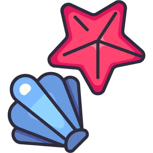 🐚 Эмодзи «Лето» для Telegram