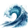 🌊 Эмодзи «Сочное лето design_» для Telegram