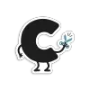 🔤 Эмодзи «Так, ещё один english шрифт» для Telegram